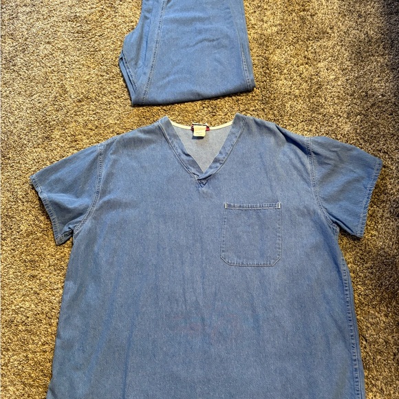 Light weight denim scrubs - Picture 1 of 1